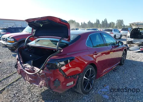 2018 Toyota Camry Xse V6 из США, поврежденный, VIN 4T1BZ1HK4JU502705